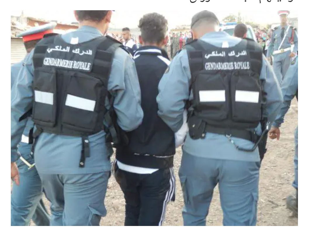 عشريني في قبضة الدرك الملكي على يد قاصر كان سببا في اغتصابها