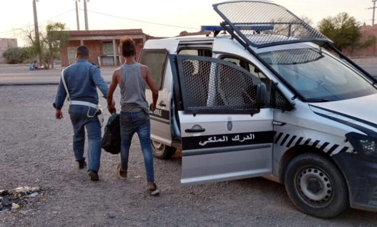 توقيف بارون المخدرات وحجز 120 غرامً من مخدر  البوفا  بسيدي رحال