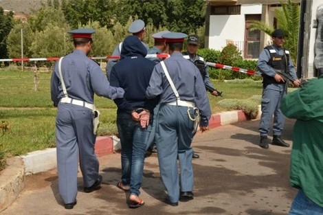 الجن في ضيافة الدرك الملكي التابع للمركز الترابي حد السوالم سرية برشيد  