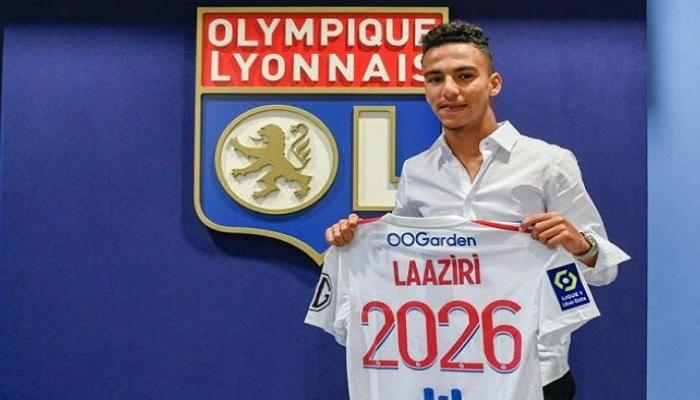 اللاعب المغربي  اشرف العزيري  لا يزال معارا من أولمبيك ليون!