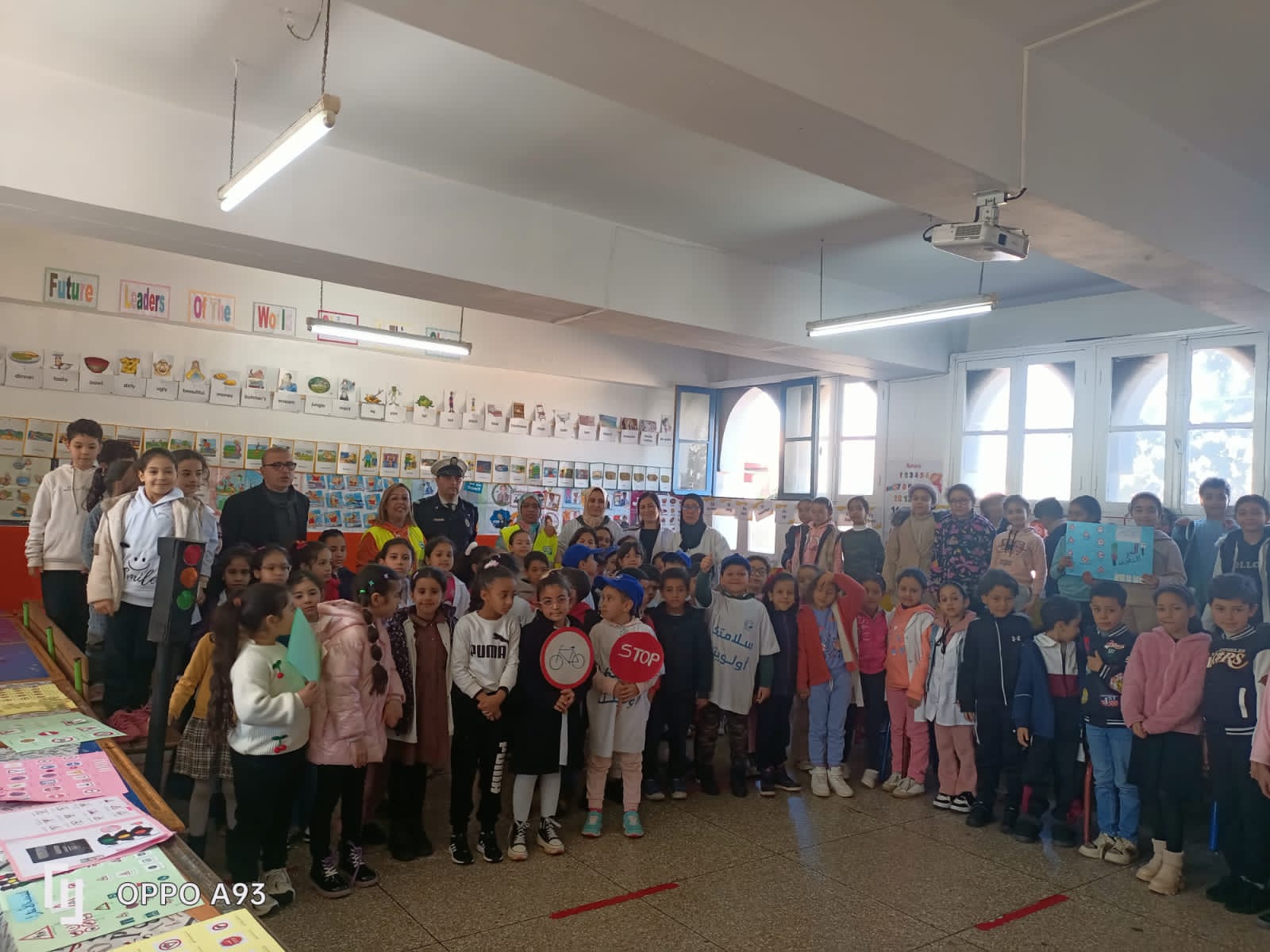 صبيحة تحسيسية حول التربية على المواطنة والتربية الطرقية  لفائدة تلاميذ مؤسسة المجد  بمديرية مولاي رشيد – الدار البيضاء