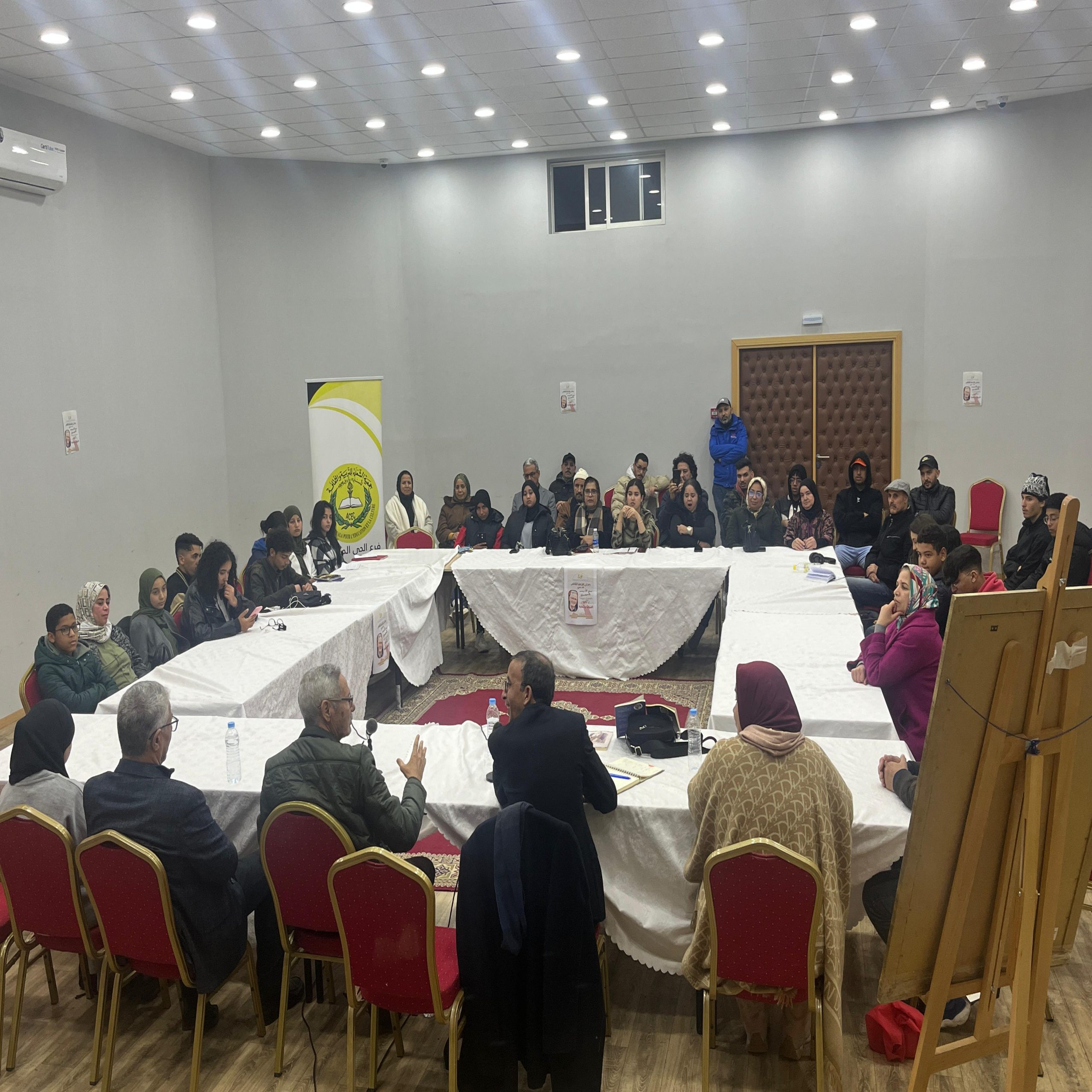 جمعية الشعلة تنظم لقاءً مفتوحًا مع الأديب حسن برما حول الشباب والكتابة  في إطار فعاليات