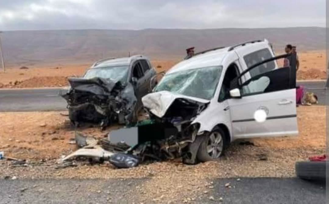 اصطدام قوي بين سيارة لنقل الأموال وسيارة خفيفة يخلف 4 قتلى قرب الرشيدية