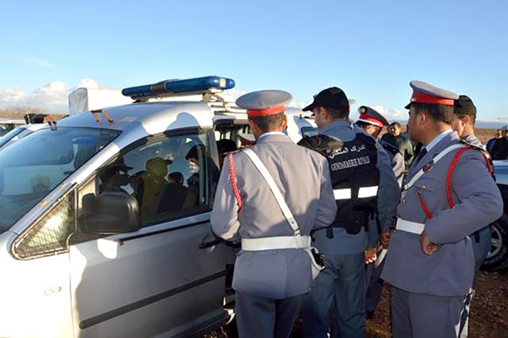 سقوط  أخطر زعيم عصابة بدار بوعزة في قبضة الدرك الملكي وبحوزته مخدرات وسلاح أبيض