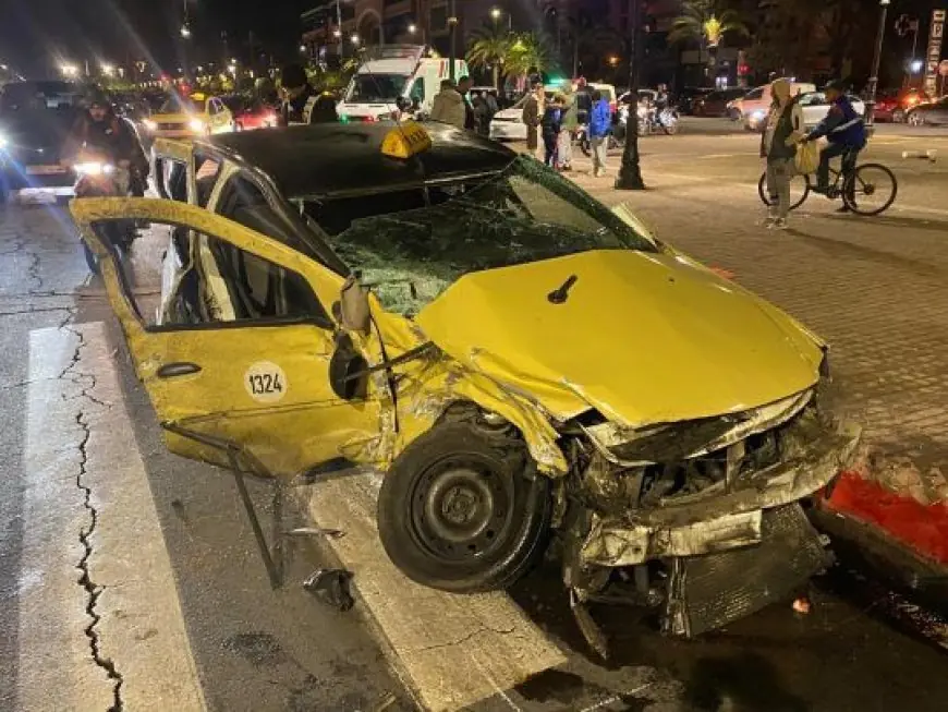 حادثة سير خطيرة بمراكش تخلف إصابات في صفوف الركاب
