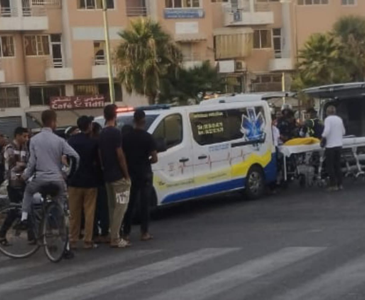 حادث خطير بأيت ملول… إصابة ثلاث نساء في اصطدام سيارة خفيفة بسيارة إسعاف تنقل مريضا في حالة حرجة