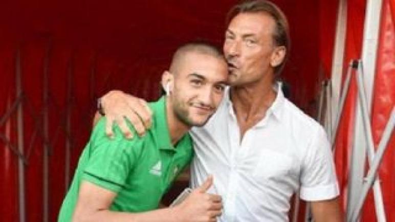 هيرفي رينارد يكشف سر خلافه مع النجم المغربي حكيم زياش 