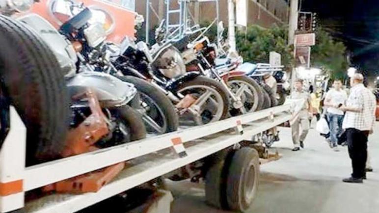 حملة أمنية مكثفة بالبئر الجديد تستهدف مستعملي الدراجات النارية وتوقف العشرات من المخالفين