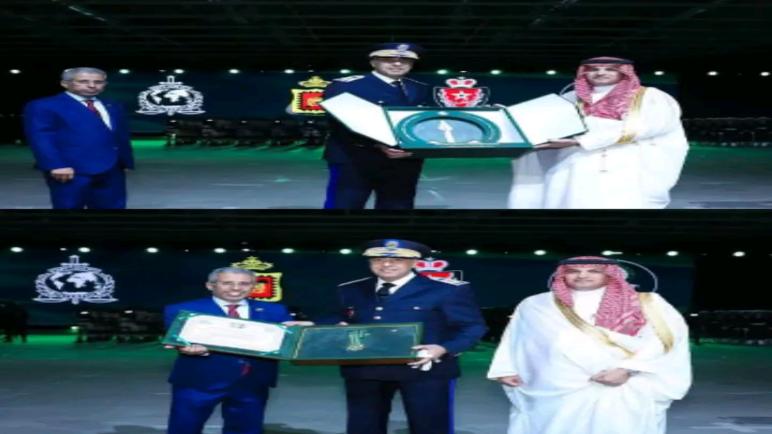 توشيح عبد اللطيف حموشي بوسام الأمير نايف تقديراً لمساهماته في تعزيز الأمن العربي