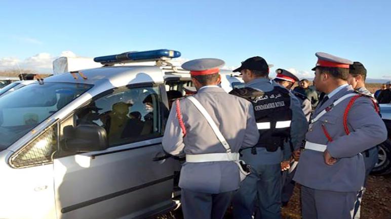 سقوط  أخطر زعيم عصابة بدار بوعزة في قبضة الدرك الملكي وبحوزته مخدرات وسلاح أبيض