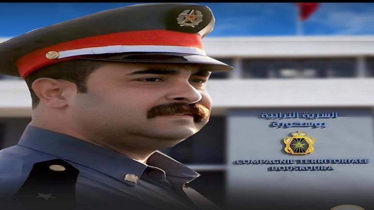 المركز القضائي للدرك بوسكورة، وفي وقت قياسي، يلقي القبض على المجرم الملقب ب “مجنينة” وشريكه الملقب ب “الديب” المتورطين في جريمة قتل الشاب الضحية “يوسف”.