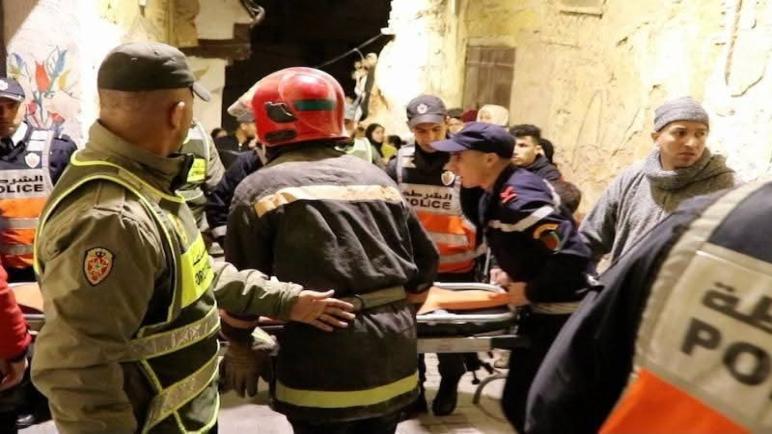 فاجعة في فاس.. مصرع 5 أشخاص وإصابة آخرين في انهيار مبنى سكني بحي الحسني