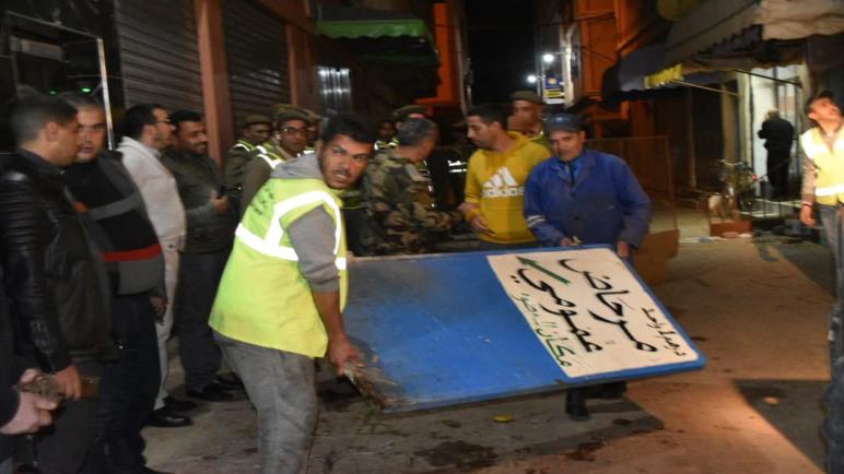 حملة ليلية صارمة لتحرير الملك العمومي بأولاد تايمة تثير تباين الآراء