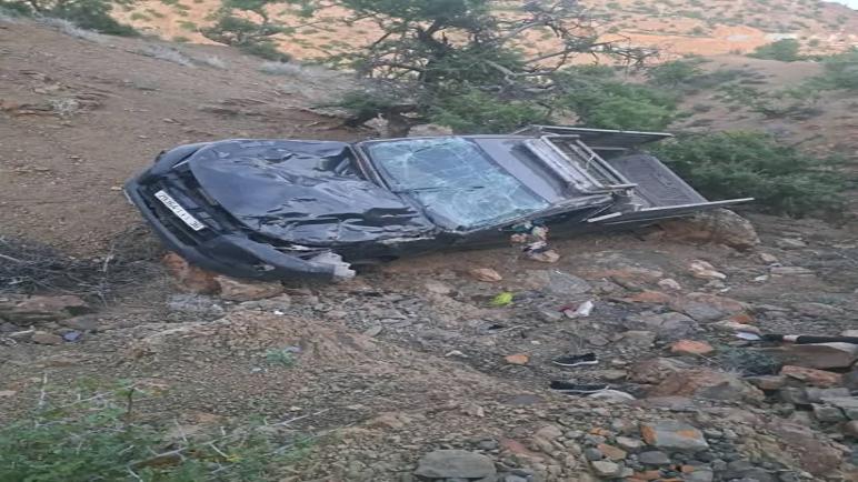 وفاة امرأة وطفلة في حادث انقلاب سيارة نواحي تارودانت