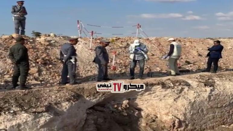 العثور على عظام بشرية بورش لمد أنابيب مياه التحلية بجماعة المصابيح بإقليم آسفي يستنفر عناصر الدرك الملكي