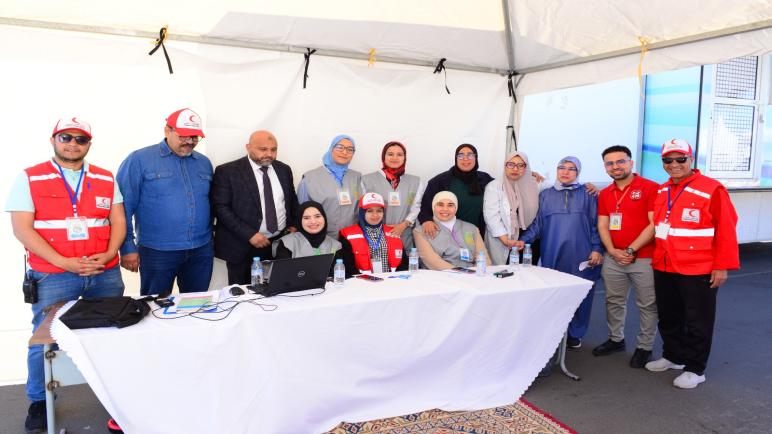 البديل للتنمية تنظم حملة طبية لإزالة الجلالة ببرشيد
