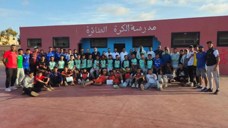 الثانوية القدس التأهيلية المديرية الإقليمية طانطان …اختتام دوري ما بين الأقسام في رياضة كرة القدم، كرة السلة والكرة الطائرة.
