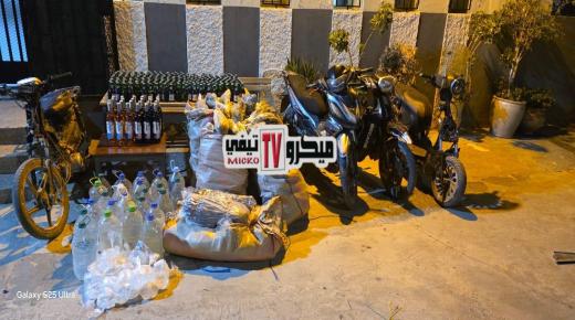 الصقر” يُحكم قبضته على وكر مخدرات خطير ببرشيد…مداهمة ليلية تحجز كميات ضخمة من السموم والدراجات المشبوهة!