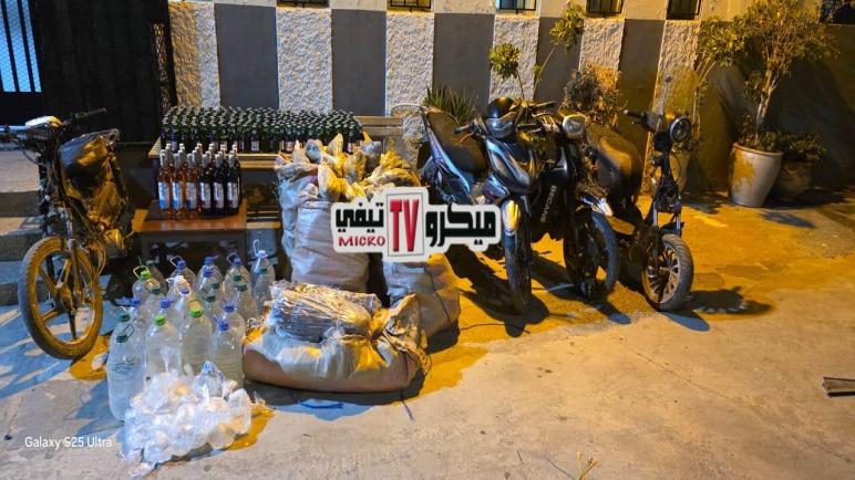 الصقر” يُحكم قبضته على وكر مخدرات خطير ببرشيد…مداهمة ليلية تحجز كميات ضخمة من السموم والدراجات المشبوهة!