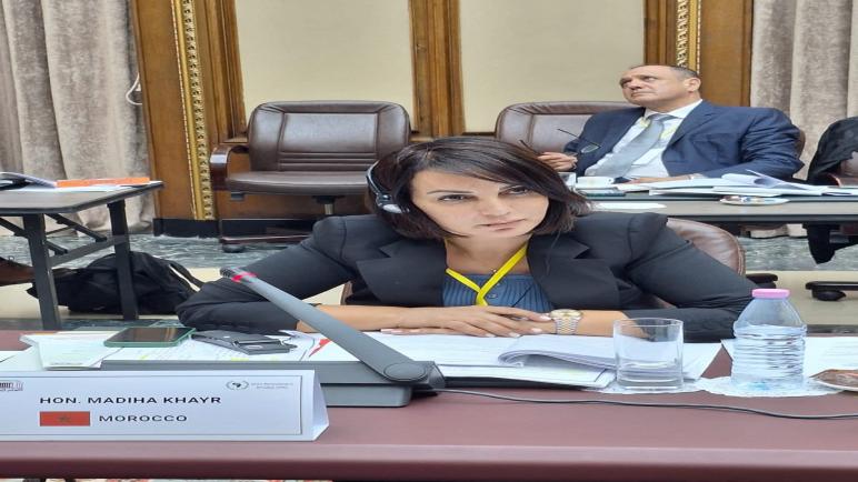 مديحة خيير.. من الميدان المحلي إلى المحافل الإفريقية: صوت المرأة المغربية في الدفاع عن قضايا الوطن