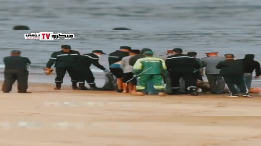 فاجعة بشاطئ “أحميمون” بالمحمدية