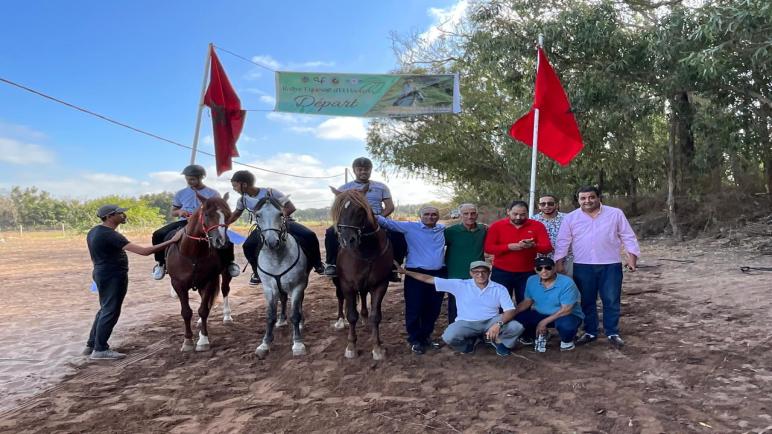 سيدي علي بن حمدوش تحتفي بالفروسية في أول رالي على ضفاف أم الربيع