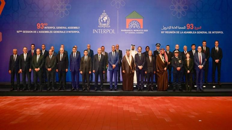 مراكش.. افتتاح أشغال الدورة الـ 93 للجمعية العامة للأنتربول