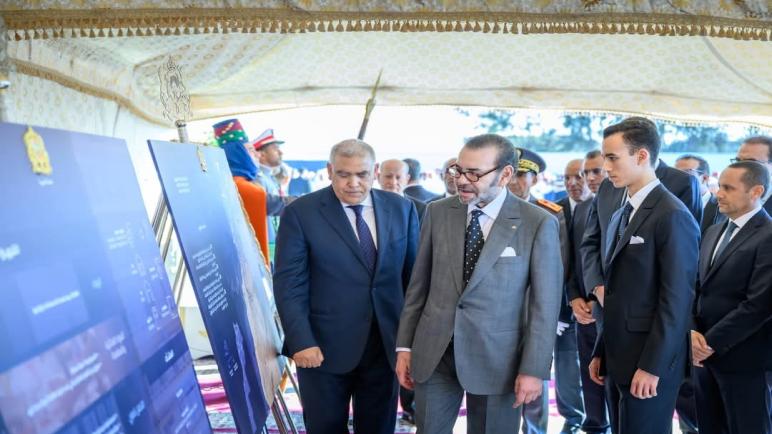 جلالة الملك يعطي انطلاقة إحداث منصة المخزون والاحتياطات الأولية لجهة الرباط- سلا- القنيطرة، تجسيد للنموذج المغربي في الصمود في مواجهة الكوارث