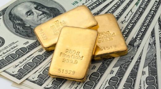 تراجع الذهب وارتفاع سعر صرف الدولار إلى أعلى مستوى في 3 أشهر