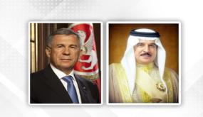 ملك البحرين يتلقى اتصالا من حاكم جمهورية تتارستان الروسية