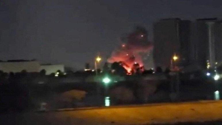 انفجار قرب السفارة الأمريكية في بغداد بطائرة مسيرة محملة بالمتفجرات