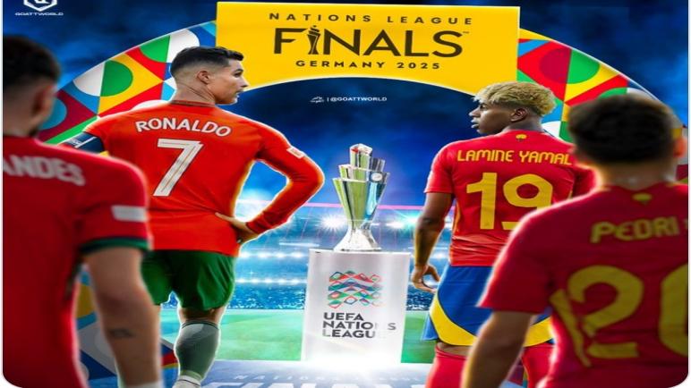 مواجهة نارية بين رونالدو و لامين جمال في نهائي دوري الأمم