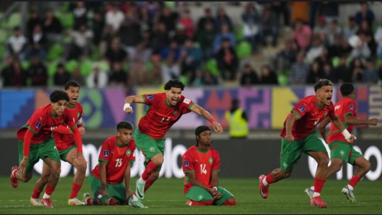 المنتخب الوطني المغربي يتجاوز فرنسا إلى نهائي كأس العالم للشباب للمرة الأولى في تاريخه