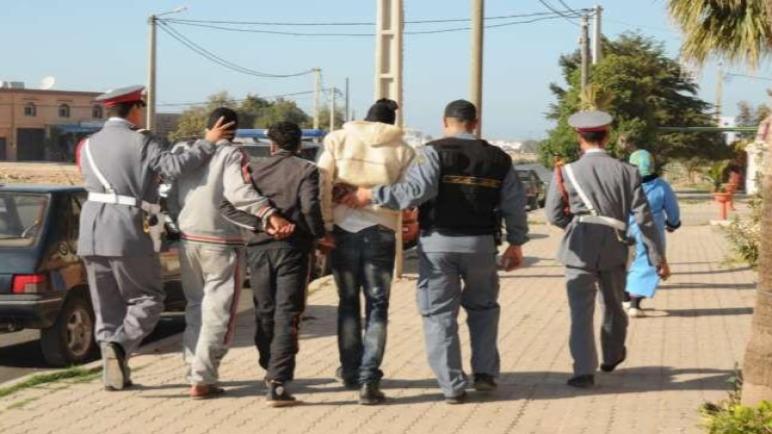 الدرك الملكي بسيدي رحال الشاطئ يطيح بعصابة لسرقة المنازل..