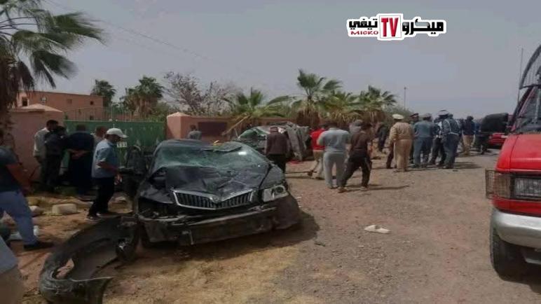 فاجعة طرقية مروعة تهز مدخل أكفاي بإقليم تارودانت: مصرع 6 أشخاص و11 مصاباً في حالة حرجة