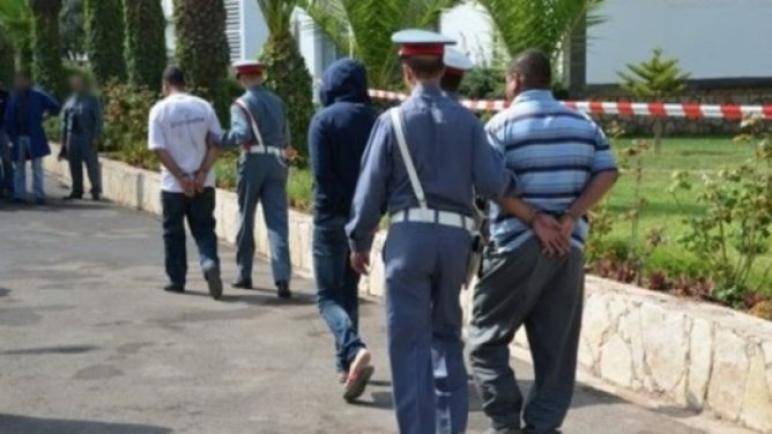 مطاردة هوليودية تنتهي بسقوط  أخطر زعيم عصابة لسرقة المواشي والسيارات بقبضة درك ابن جرير