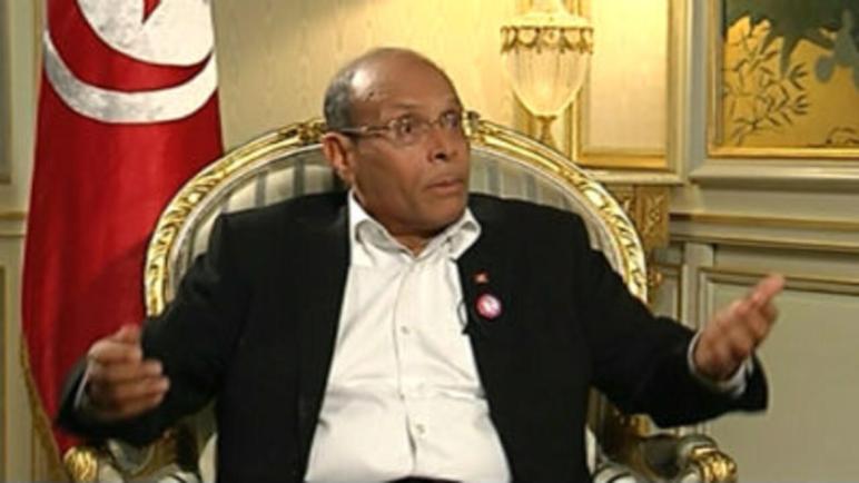 الرئيس التونسي السابق: المغاربة الشعب العربي الوحيد الذي يتظاهر منذ شهور دعما لغزة